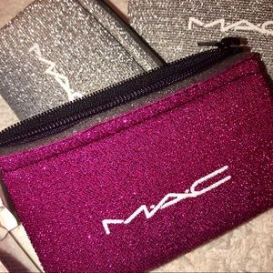 MAC Cosmetics Zip Pouches x4